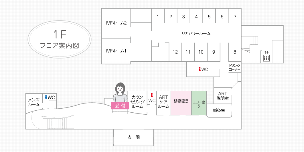 フロア案内1F